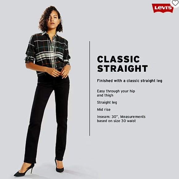 Levi's Straight Leg Jeans - NWT - Picture 5 of 5